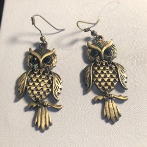 Owl earrings